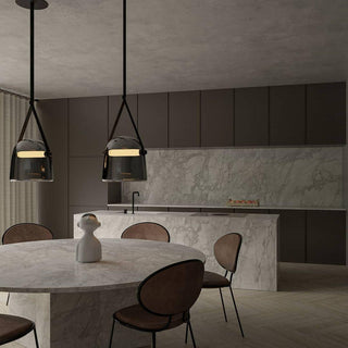 Averisce Suspension Industrielle en Cuir