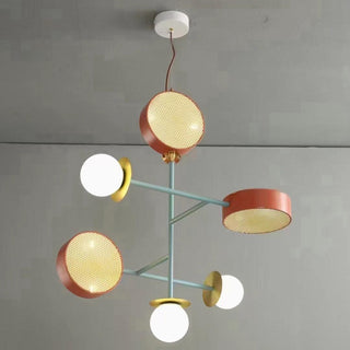 Circa Lampe Suspendue en Verre Vintage