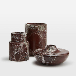 Monaco Marble Vase-Neutral Decor