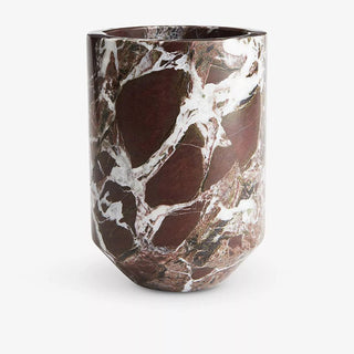 Monaco Marble Vase-Neutral Decor