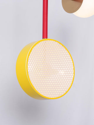 Circa Lampe Suspendue en Verre Vintage