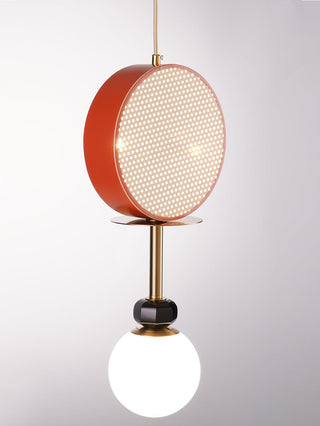 Circa Lampe Suspendue en Verre Vintage