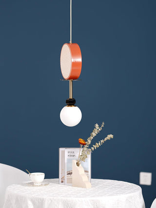 Circa Lampe Suspendue en Verre Vintage