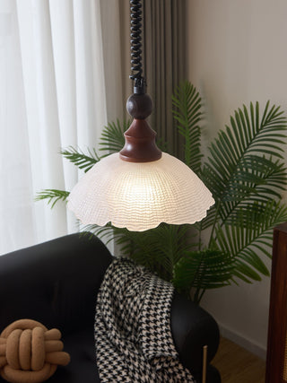 Nydoreth Suspension en Bois Art Vintage Élégant