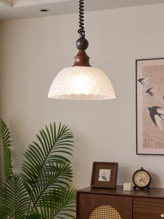 Nydoreth Suspension en Bois Art Vintage Élégant