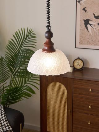Nydoreth Suspension en Bois Art Vintage Élégant