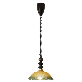 Nydoreth Suspension en Bois Art Vintage Élégant