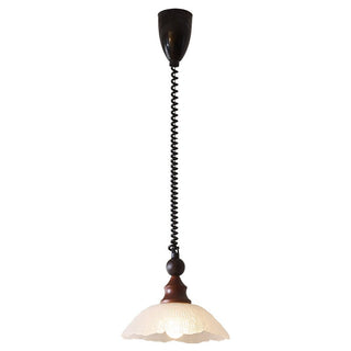 Nydoreth Suspension en Bois Art Vintage Élégant