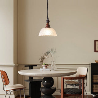 Nydoreth Suspension en Bois Art Vintage Élégant