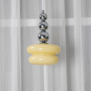 Aurelin Suspension Lampe Artistique en Verre