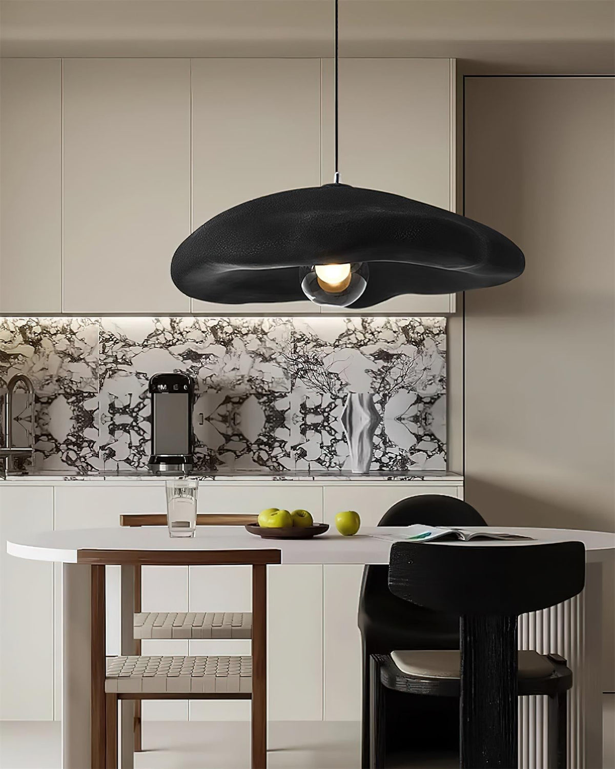 Odiva Organic Pendant Light-Neutral Decor
