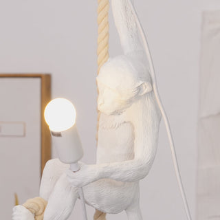 Zalira Suspension Artistique en Résine Corde