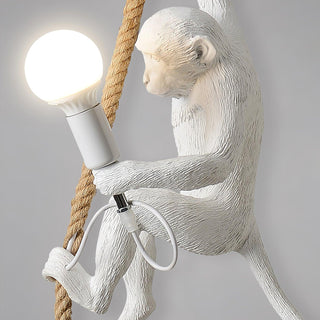 Zalira Suspension Artistique en Résine Corde
