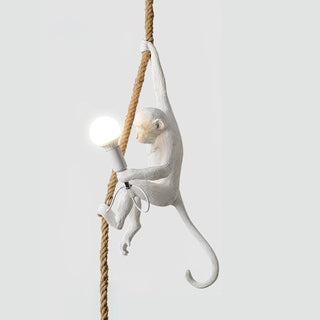 Zalira Suspension Artistique en Résine Corde