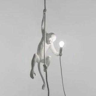 Zalira Suspension Artistique en Résine Corde