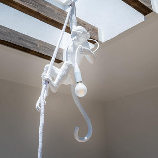 Zalira Suspension Artistique en Résine Corde