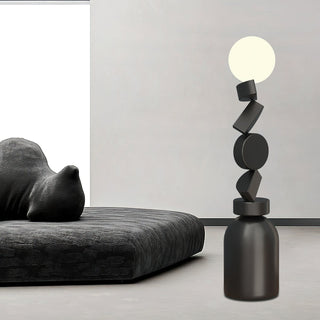 Calisine Lampadaire Monolith Cube Base Noir