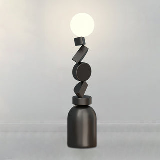 Calisine Lampadaire Monolith Cube Base Noir