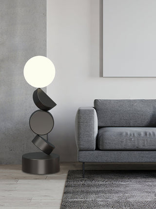 Calisine Lampadaire Monolith Cube Base Noir