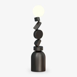Calisine Lampadaire Monolith Cube Base Noir