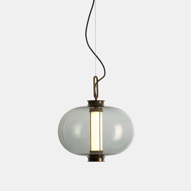 Mirius Suspension Moderne en Verre pour Famille