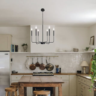 Lustra Lustre Bougie Bras Moderne-Luire