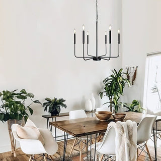 Lustra Lustre Bougie Bras Moderne-Luire