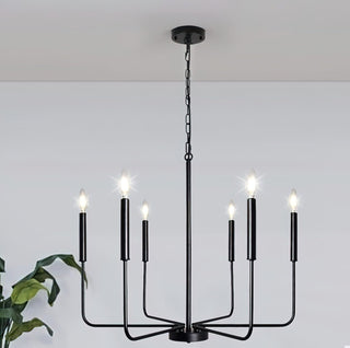 Lustra Lustre Bougie Bras Moderne-Luire