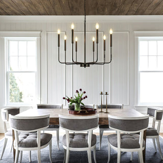 Lustra Lustre Bougie Bras Moderne-Luire