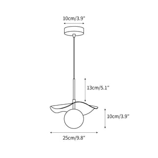 Zaraeen Lampe Suspendue En Laiton Et Albâtre Minimaliste Moderne