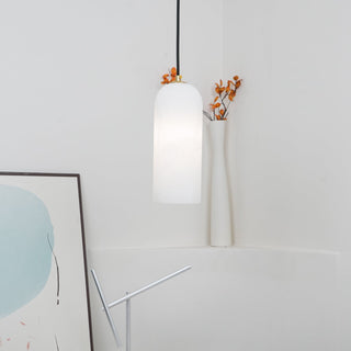 Zashayra Suspension Cylindrique en Albâtre-Luire