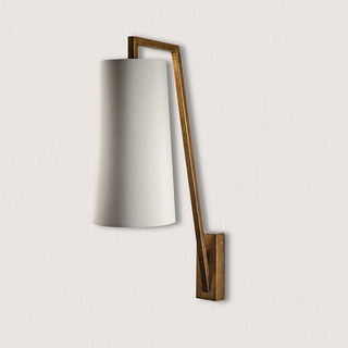 Myvarira Applique Murale En Laiton Et Tissu Minimaliste Moderne