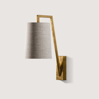 Myvarira Applique Murale En Laiton Et Tissu Minimaliste Moderne