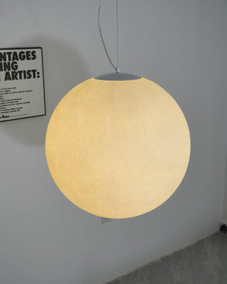 Lustra Suspension Lampe en Forme de Lune pour Salon