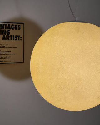 Lustra Suspension Lampe en Forme de Lune pour Salon
