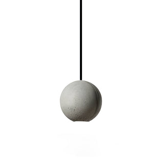 Solara Suspension Sphère en Béton Lune Minimaliste