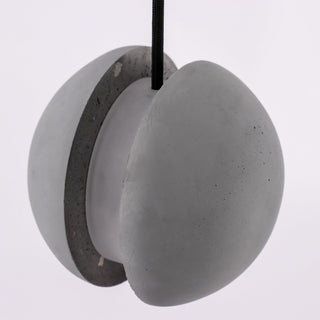 Solara Suspension Sphère en Béton Lune Minimaliste