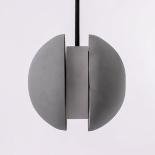Solara Suspension Sphère en Béton Lune Minimaliste