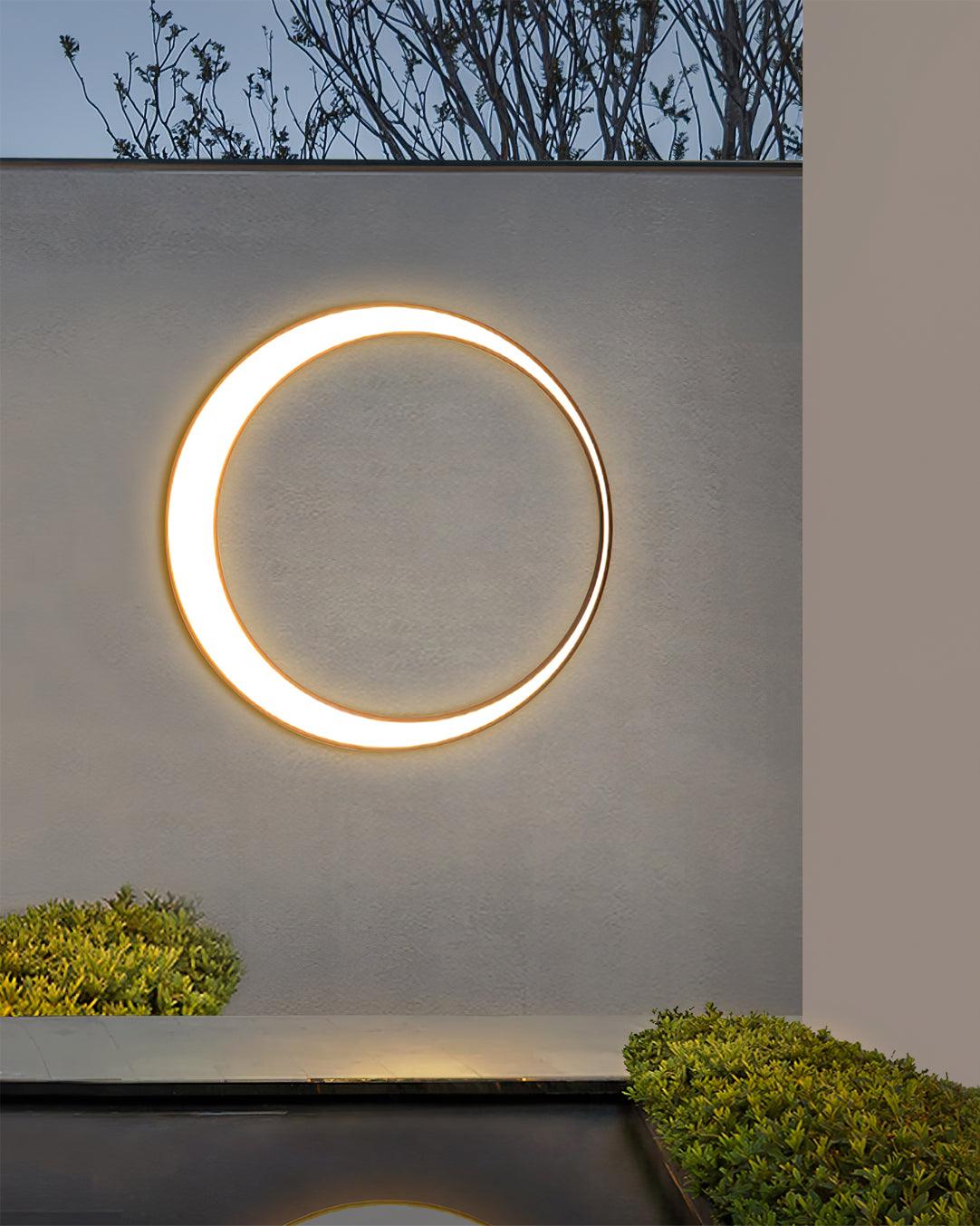 Aurien Applique Murale Extérieure LED Circulaire