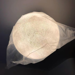 Lustra Suspension Lampe en Forme de Lune pour Salon