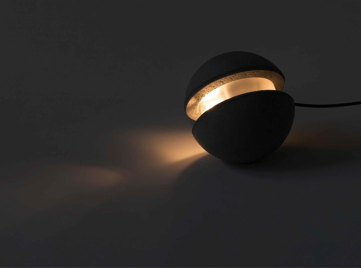 Finnetta Suspension Sphère en Béton Lune Minimaliste
