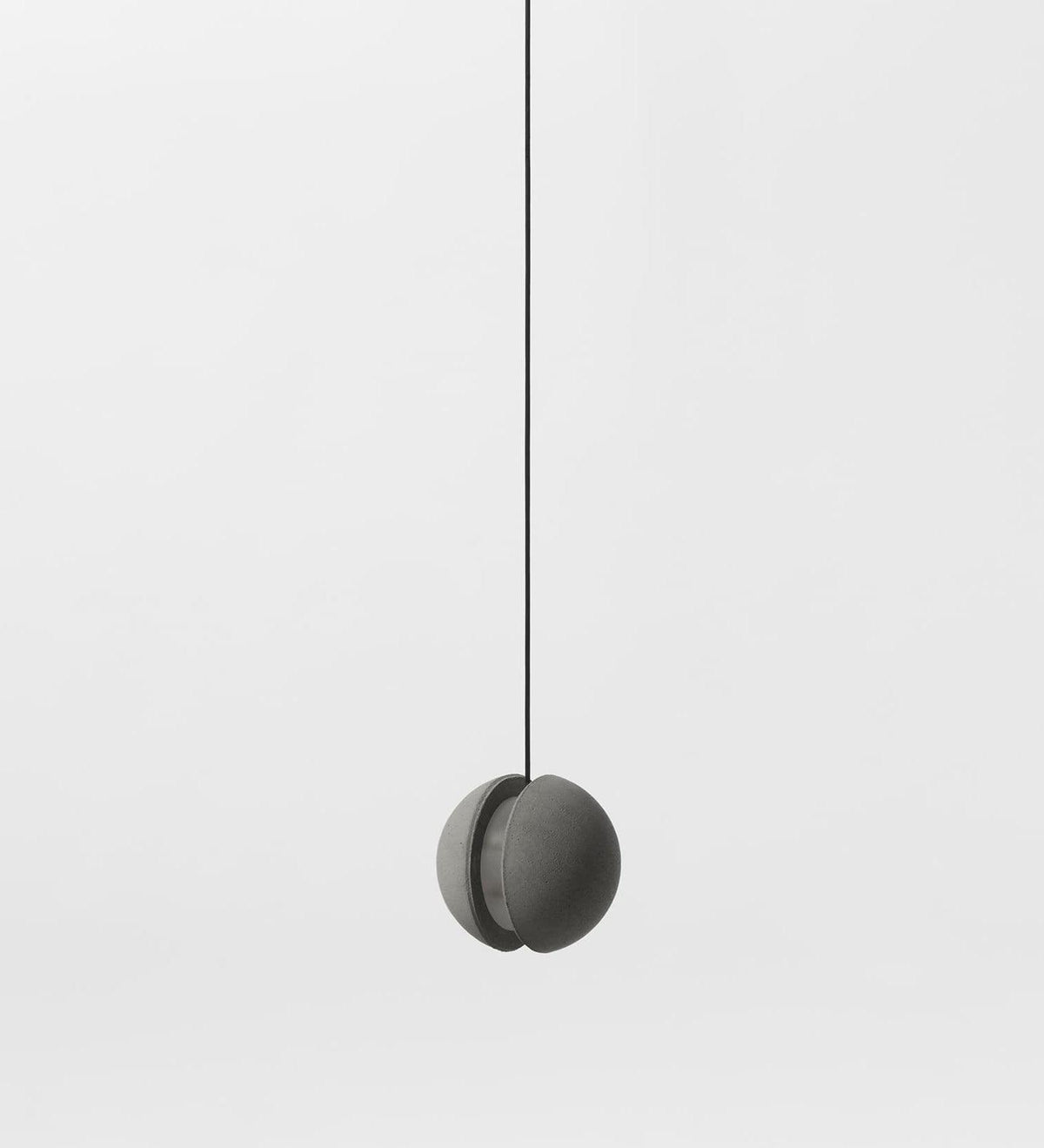 Finnetta Suspension Sphère en Béton Lune Minimaliste