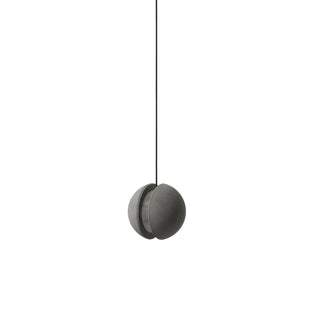 Solara Suspension Sphère en Béton Lune Minimaliste