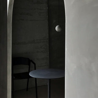 Solara Suspension Sphère en Béton Lune Minimaliste