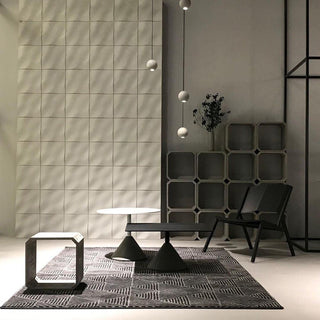 Solara Suspension Sphère en Béton Lune Minimaliste