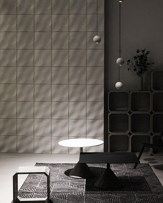 Solara Suspension Sphère en Béton Lune Minimaliste