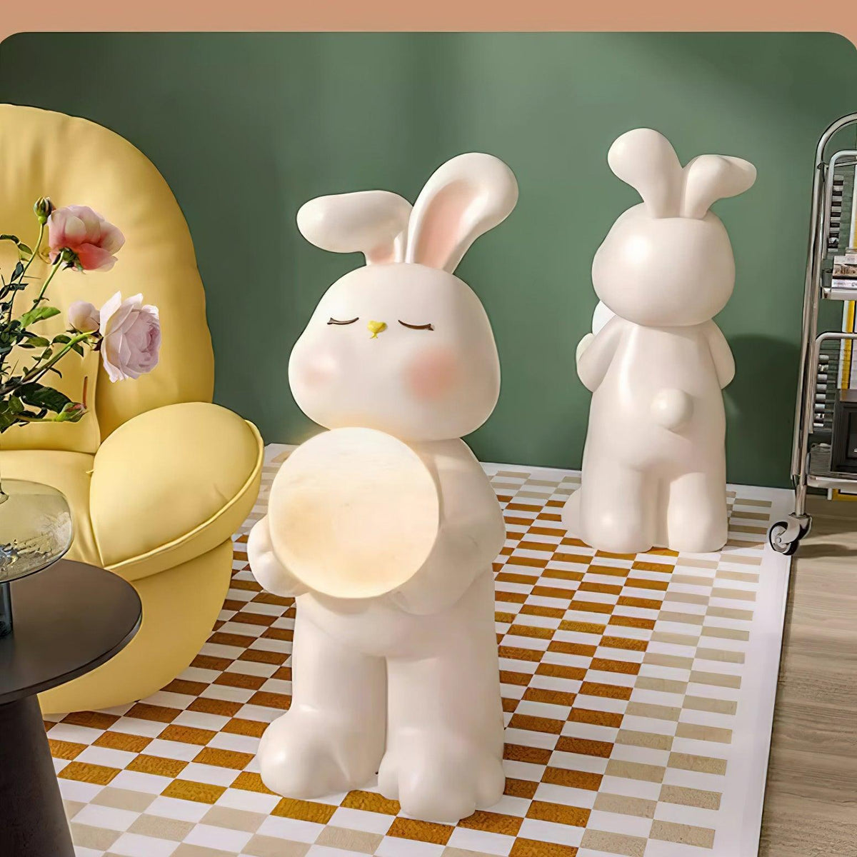 Moon Lampadaire Lapin