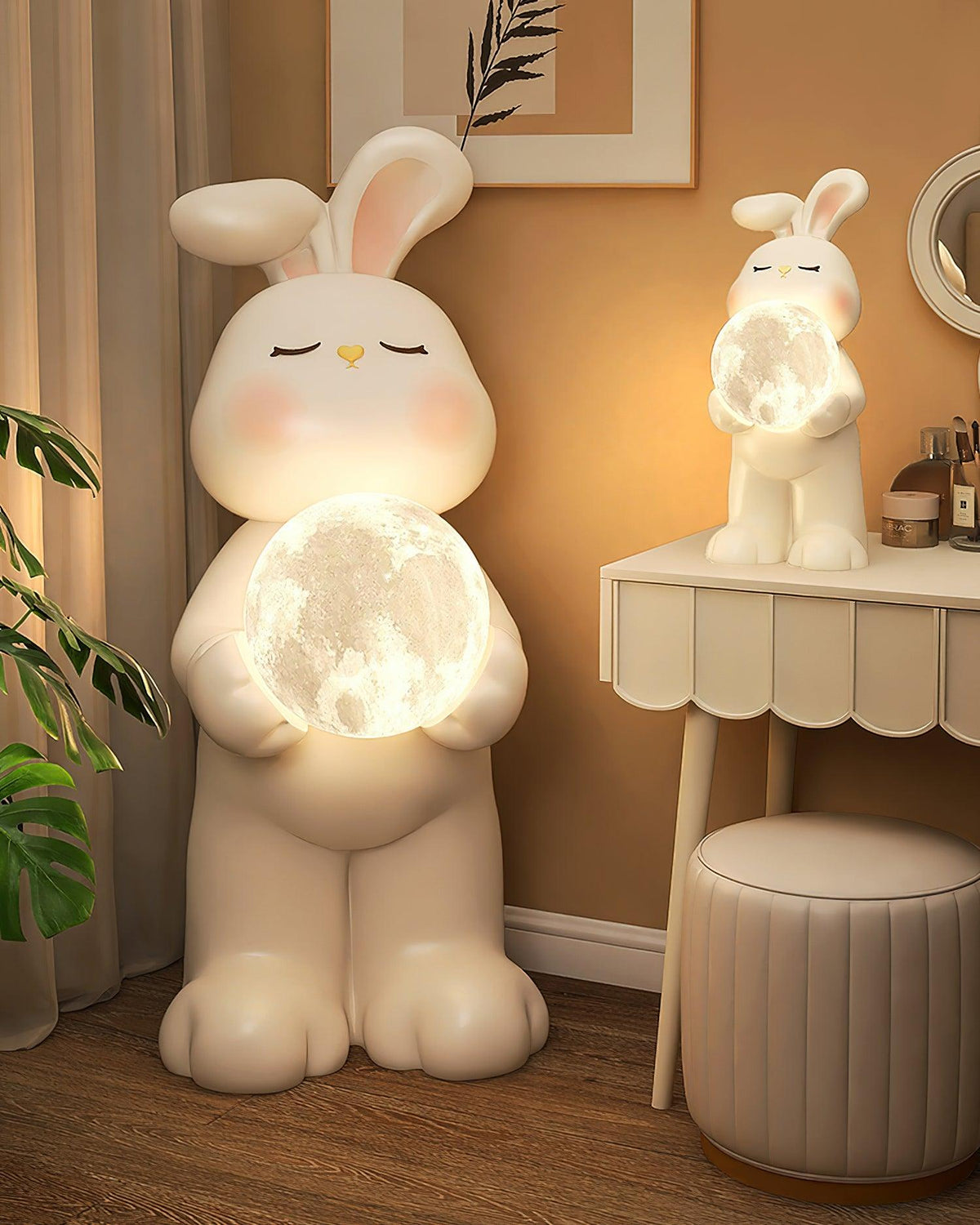 Moon Lampadaire Lapin