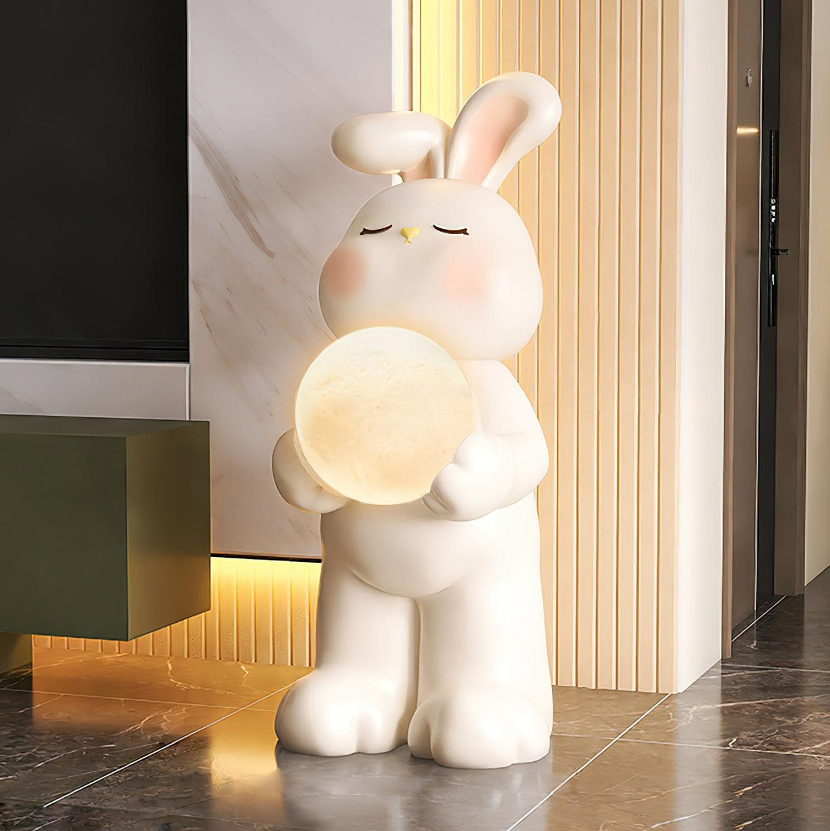Moon Lampadaire Lapin