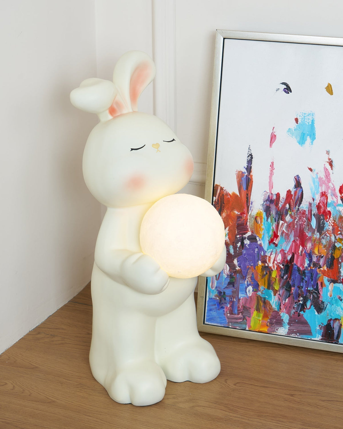 Moon Lampadaire Lapin